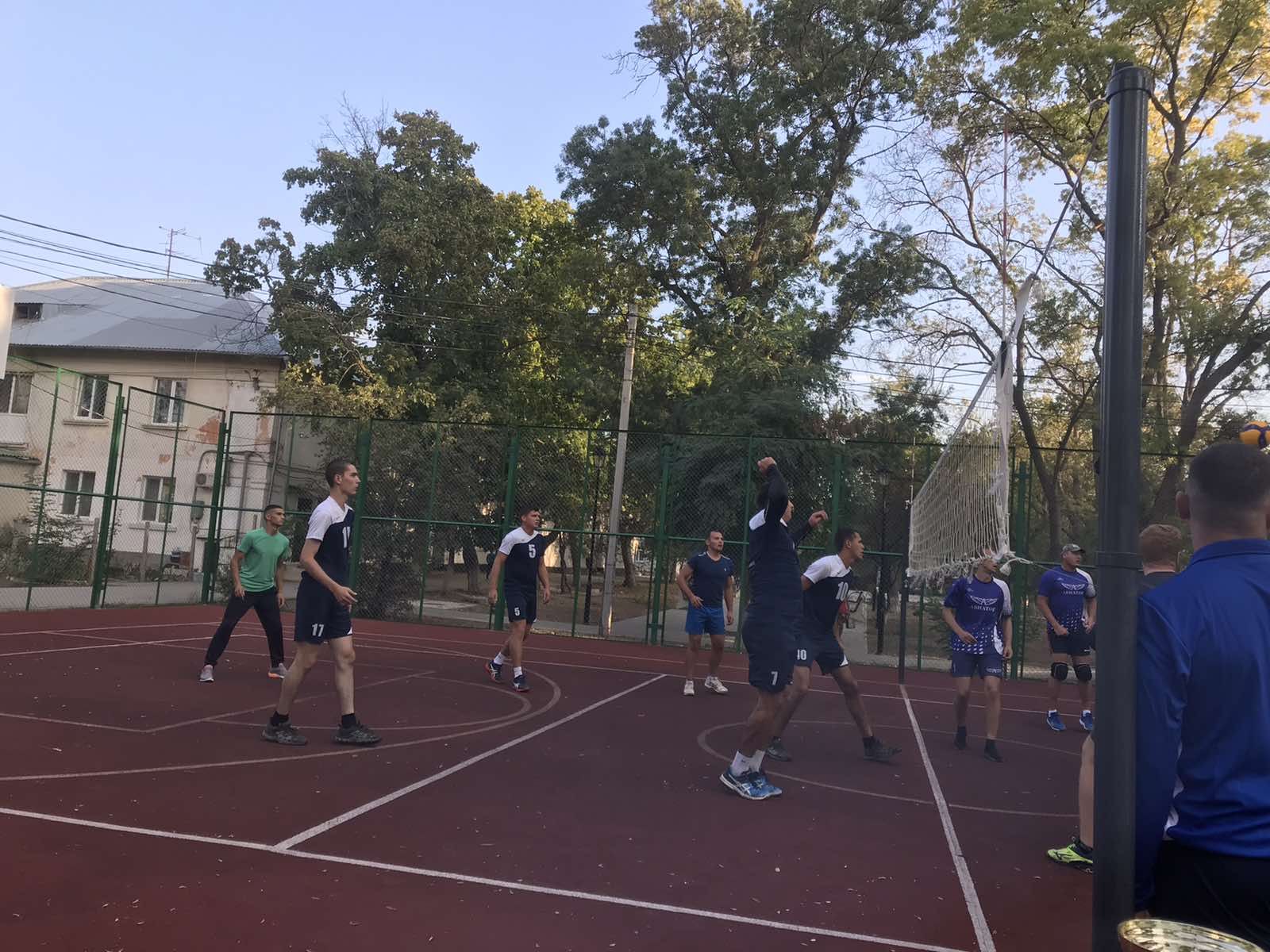 v p.kacha proshjol tovarisheskij match po volejbolu 01